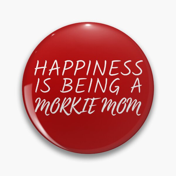 Item preview, Happiness Is Being A Morkie Mom  - Morkie Dog Lover Fun Graphic - Fun Morkie Gifts Classic T-Shirt designed and sold by PDesigns69.