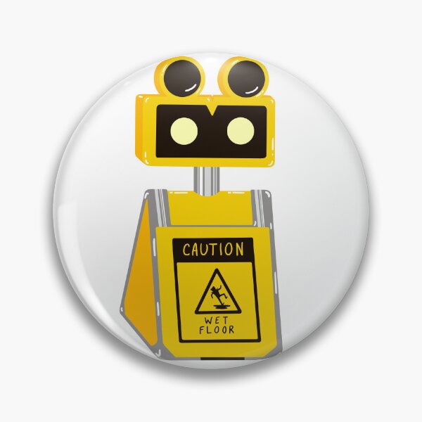 Item preview, FNAF Wet Floor Bot designed and sold by Lunalier.