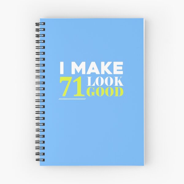 Item preview, 71 Look Good Funny 71st Birthday designed and sold by AlwaysAwesome.
