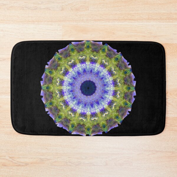 Item preview, Purple And Green Chakra Aura Colorful Mandala Art - Sharon Cummings designed and sold by Sharon Cummings Art.