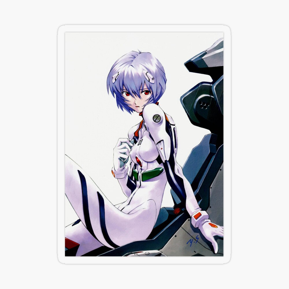 Rei Ayanami in Bandages Enamel Pin Anime EVA