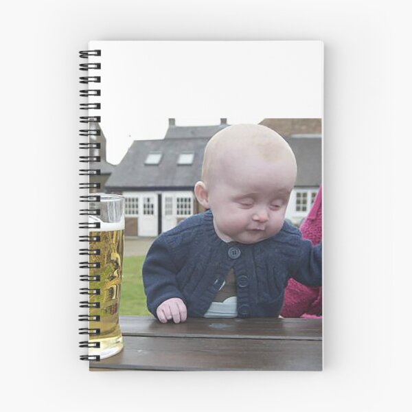 Item preview, Drunk Baby Meme designed and sold by Meme Economy.