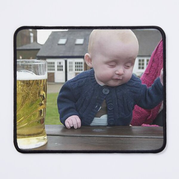 Item preview, Drunk Baby Meme designed and sold by Meme Economy.