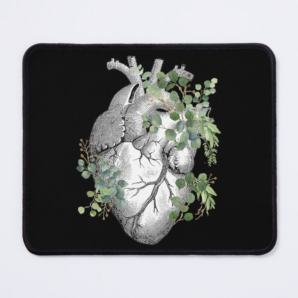 Item preview, Eucaliptus leaves Heart Human Anatomy designed and sold by Collagedream.