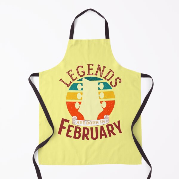 Item preview, Legends Are Born In February Guitarist Birthday Gift designed and sold by 12BarTees.