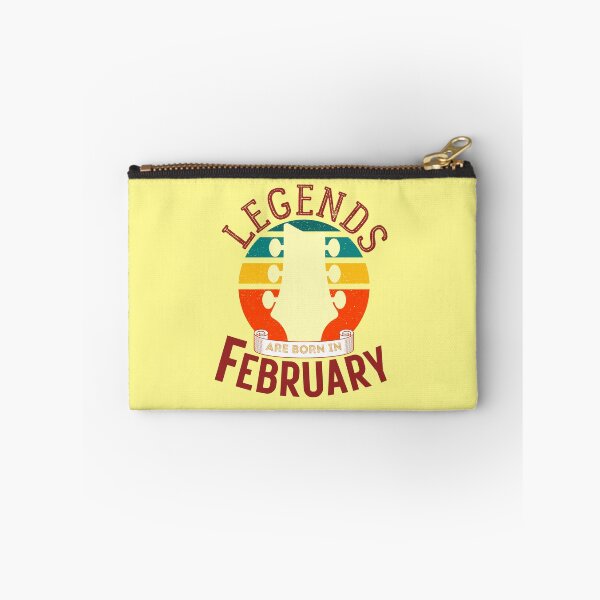 Item preview, Legends Are Born In February Guitarist Birthday Gift designed and sold by 12BarTees.