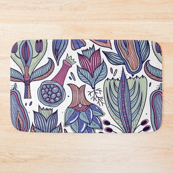 Item preview, Abstract Colorful Vintage Botanical Plant Collection designed and sold by silviaol.