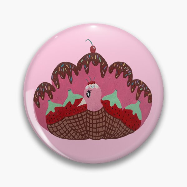 Item preview, Strawberry Sundae Peacock designed and sold by alexandralakis.