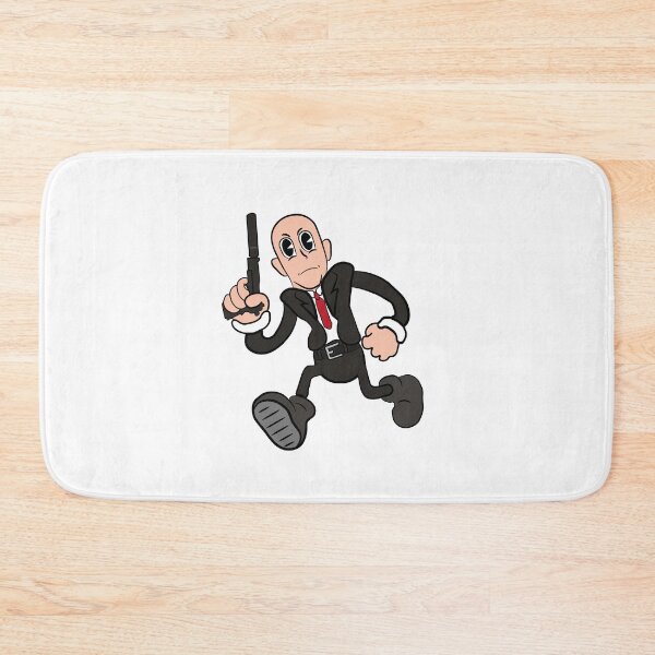 Item preview, Secret agent bald assassin rubber hose vintage cartoon designed and sold by Captain-Jackson.