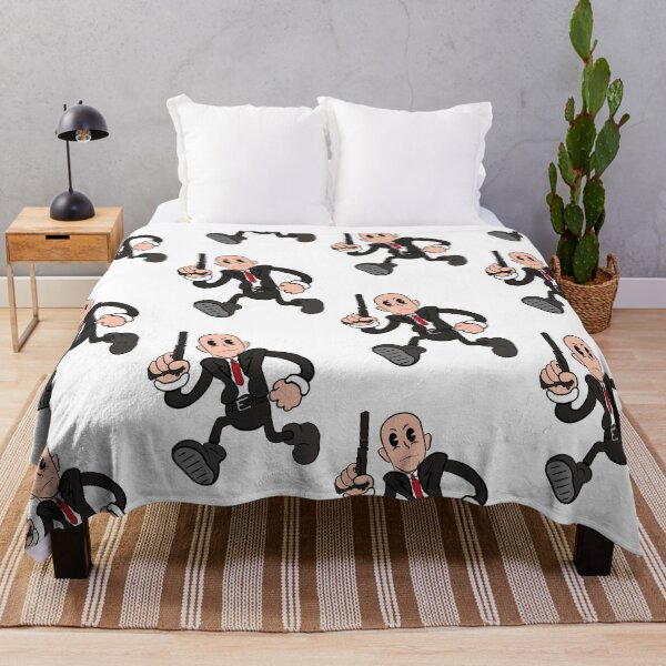 Item preview, Secret agent bald assassin rubber hose vintage cartoon designed and sold by Captain-Jackson.