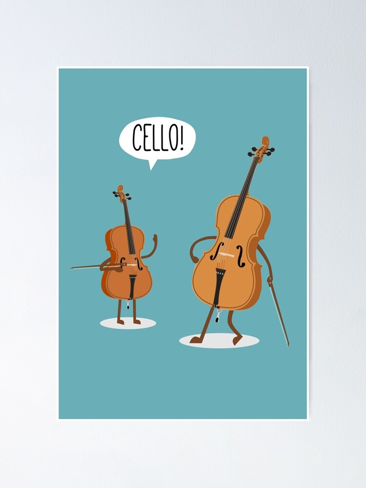 Digital Prints Art And Collectibles Prints Cello Violin Poster Music Art Pe 6190