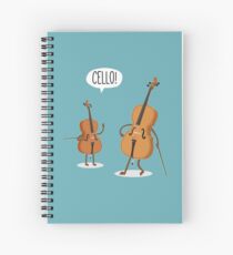 Cello! Spiral Notebook