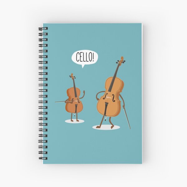 Cello! Spiral Notebook