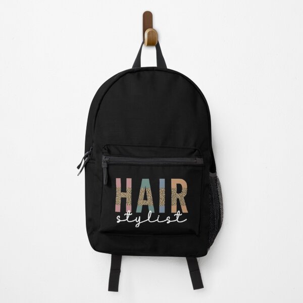 Item preview, Hair Stylist cheetah leopard typography | Hairdresser | Hair and makeup artist gifts designed and sold by Violet Treasures.