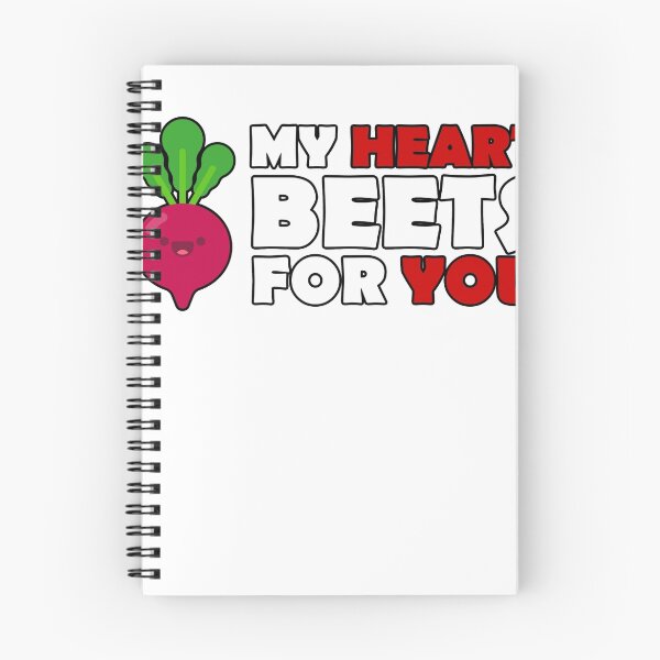 Item preview, Cute MY HEART BEETS FOR YOU - Funny Valentines Day T-Shirt designed and sold by funnyteeshirts.