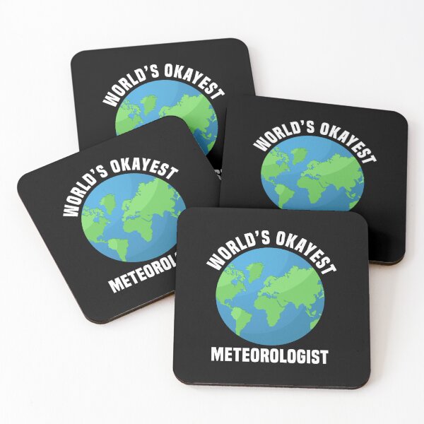 Item preview, World's okayest Meteorologist designed and sold by JohnGrandon.