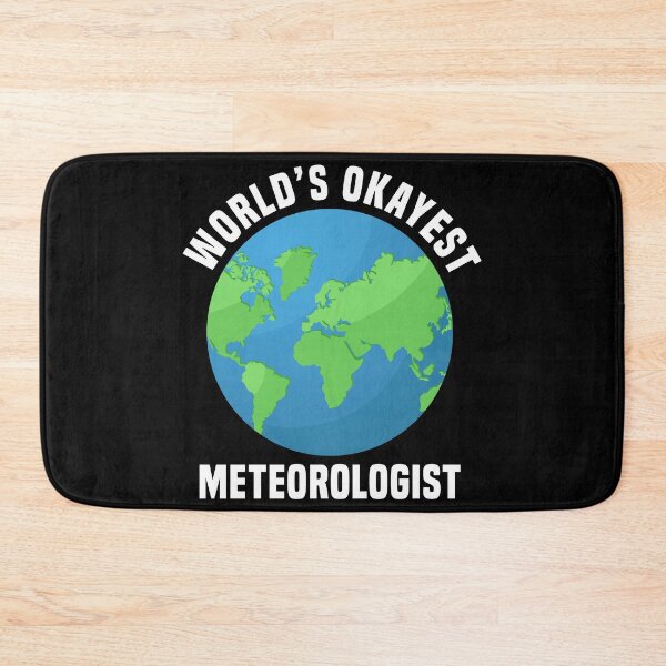 Item preview, World's okayest Meteorologist designed and sold by JohnGrandon.