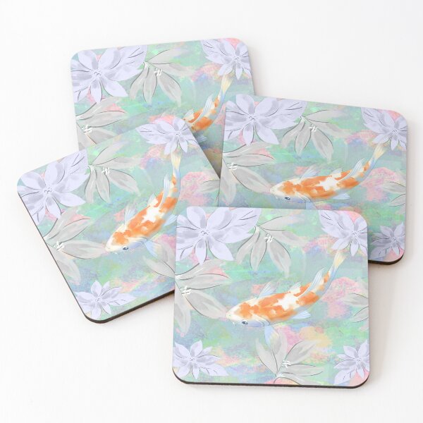 Item preview, Koi in a pond designed and sold by MoorCT522.