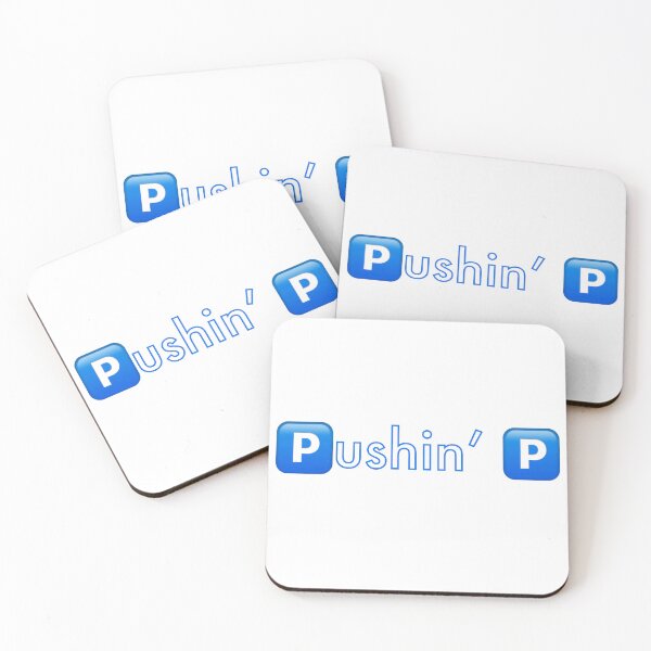 Item preview, Pushin’ P White & Blue designed and sold by Frallo.