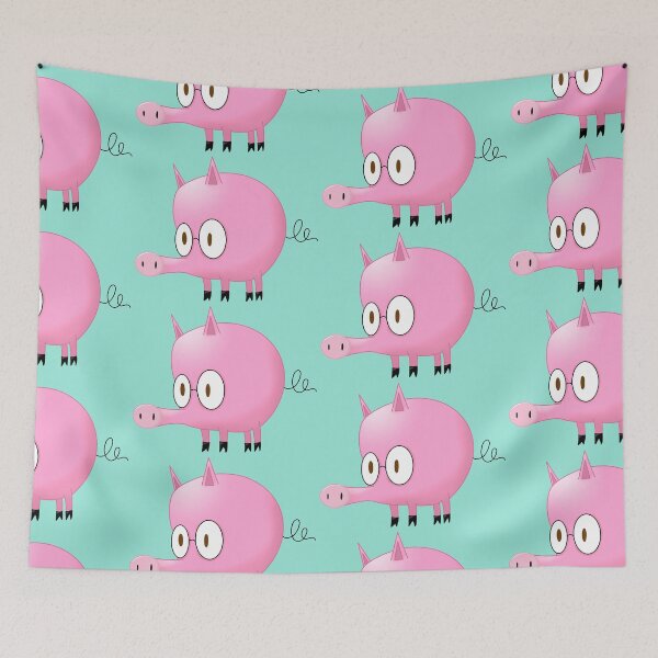 Item preview, A Pig With Glasses designed and sold by CoolKidsTable.