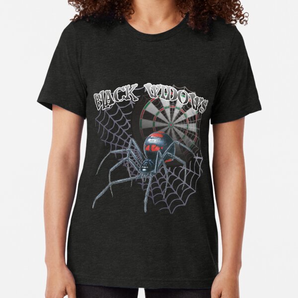 Black Widows Darts Shirt Tri-blend T-Shirt
