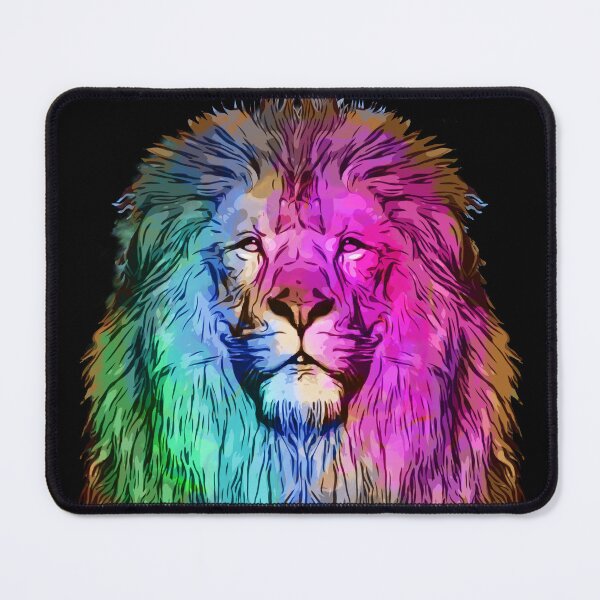 Item preview, Lion king,hipster, Colorfull vintage look designed and sold by Collagedream.