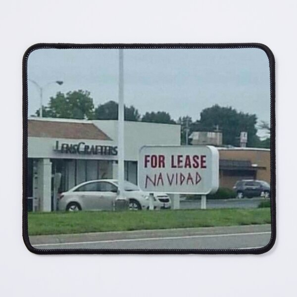 Item preview, For Lease Navidad sign designed and sold by gameshowfan2001.
