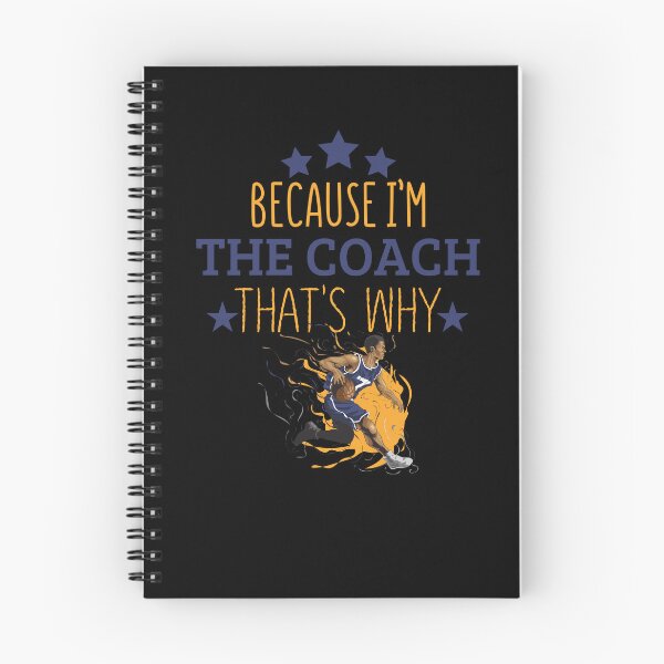 Item preview, Because Im The Coach Thats Why Funny Basketball CoachT-Shirts Basketball Gift designed and sold by Nicet-shirt1.