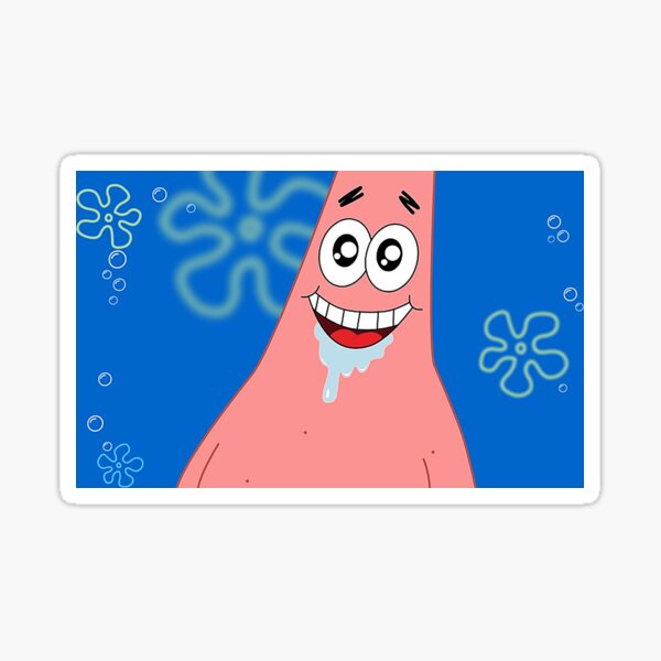 Spongebob funny face Sticker for Sale by stickers--Hakim