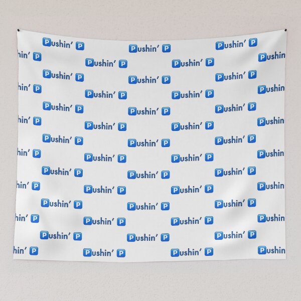 Item preview, Pushin’ P Blue & Black designed and sold by Frallo.