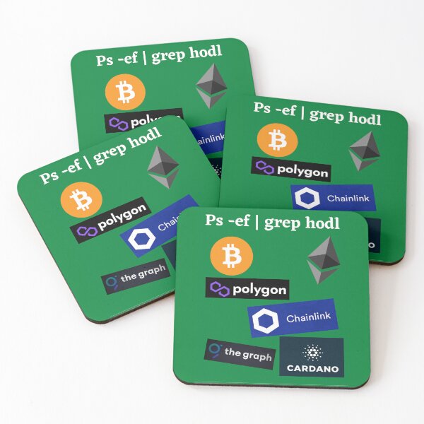 Item preview, ps -ef | grep Hodl green color designed and sold by UpcomingTech.