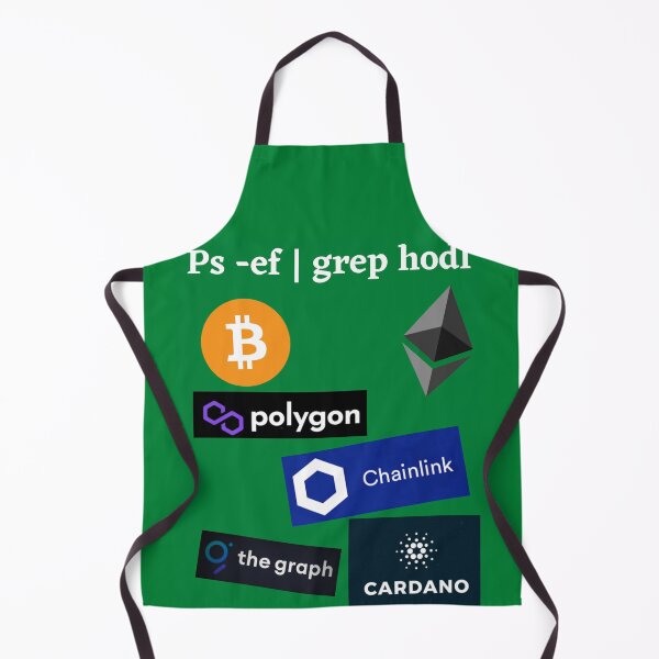 Item preview, ps -ef | grep Hodl green color designed and sold by UpcomingTech.