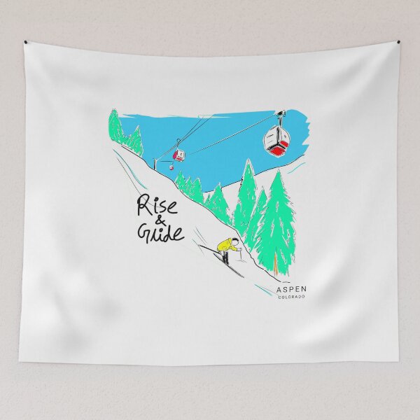 Item preview, Aspen skiing  designed and sold by SatyaYug.