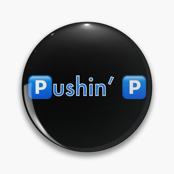 Item preview, Pushin’ P Blue & White designed and sold by Frallo.