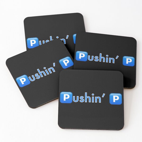 Item preview, Pushin’ P Blue & White designed and sold by Frallo.
