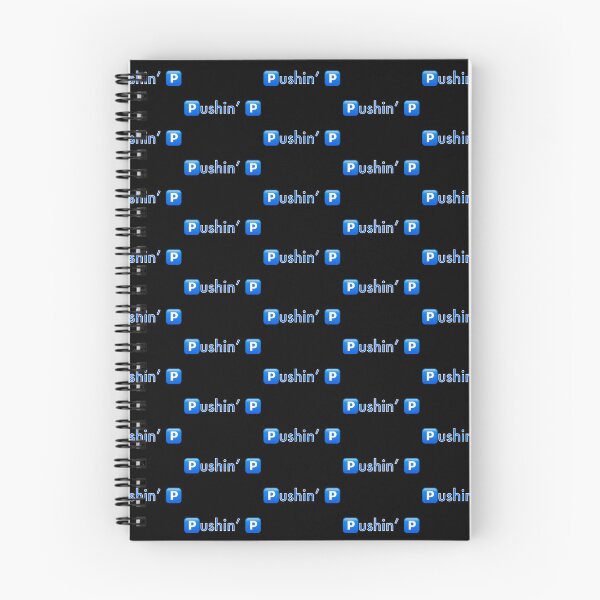 Item preview, Pushin’ P Blue & White designed and sold by Frallo.