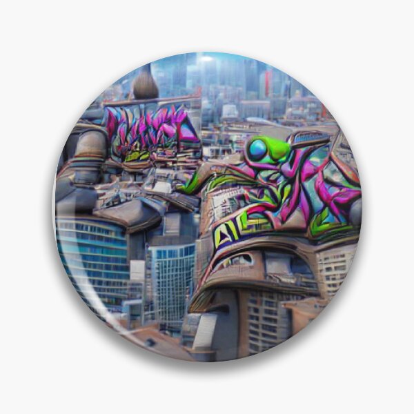 Item preview, City in graffiti style Art Work. designed and sold by Sloyar.