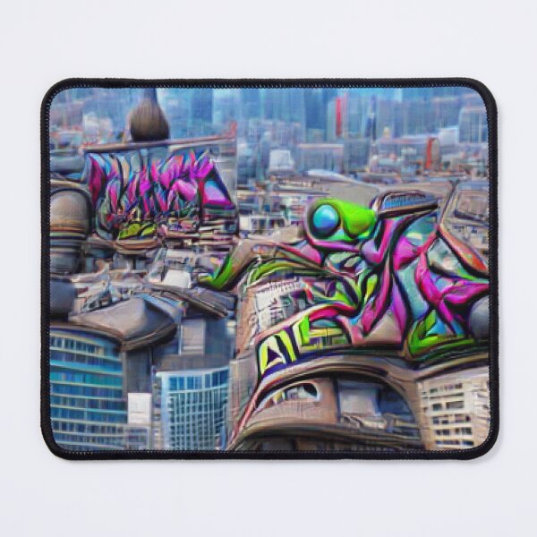 Item preview, City in graffiti style Art Work. designed and sold by Sloyar.