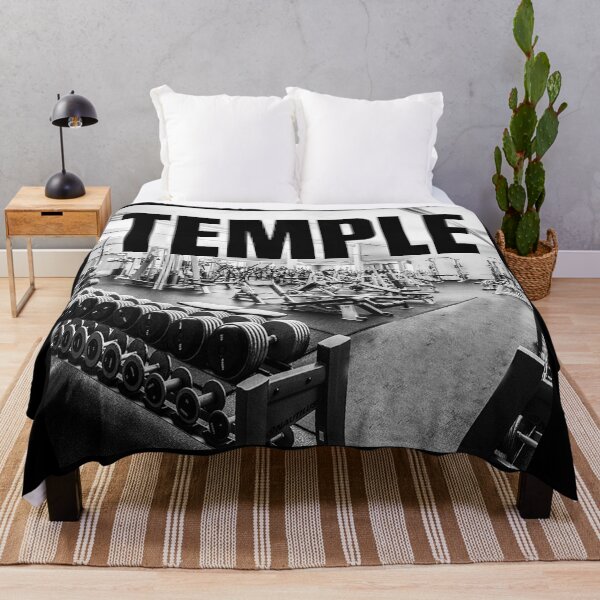 Aperçu de l'œuvre Temple - Motivation pour la gym, le fitness et l'entraînement créée et vendue par superfitstuff.
