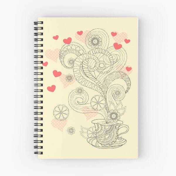 Item preview, zen cup of tea with love designed and sold by AlinNova.