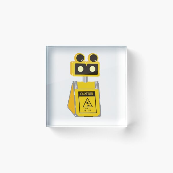 Item preview, FNAF Wet Floor Bot designed and sold by Lunalier.
