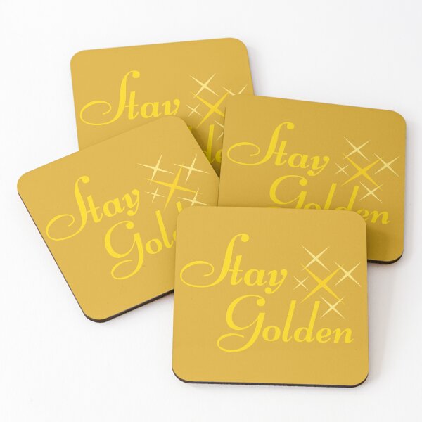 Item preview, STAY GOLDEN designed and sold by LuFilu.