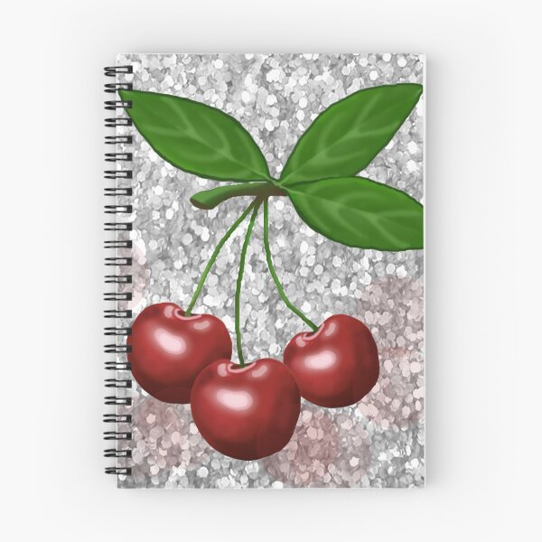 Item preview, Delicious cherries glitter gloss fashion, art by Miguel Matos Official designed and sold by MiguelMatosArt.