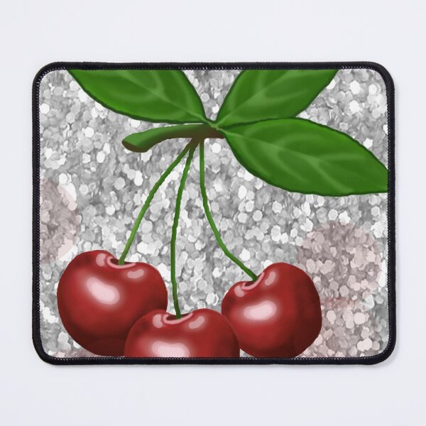 Item preview, Delicious cherries glitter gloss fashion, art by Miguel Matos Official designed and sold by MiguelMatosArt.