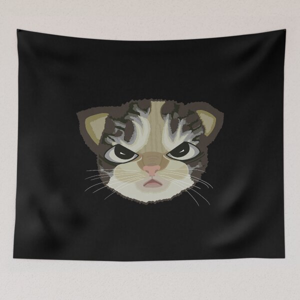 Item preview, Angry Kitten - Tabby Cat designed and sold by ekiso.
