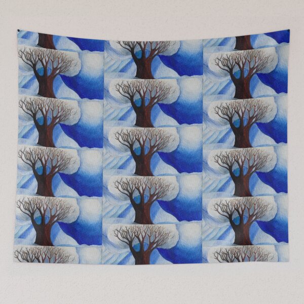 Item preview, Tree with Winter sky designed and sold by Rebekah Gavra.