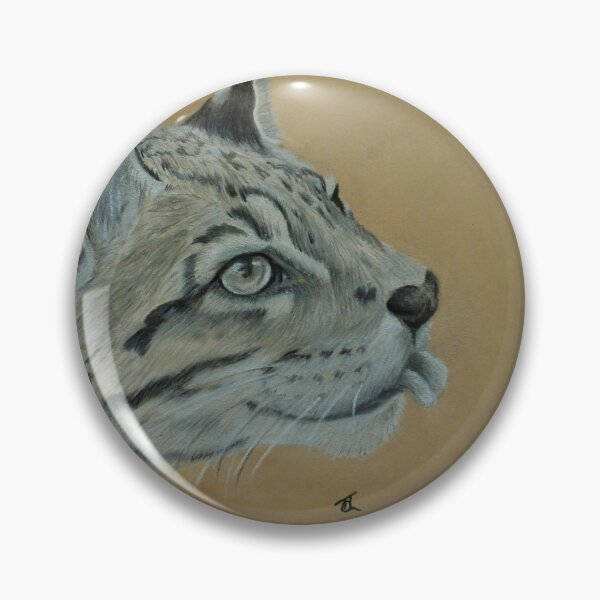 Item preview, Ocelot poking out its tongue - Chalk & Charcoal designed and sold by PoizenThorn.