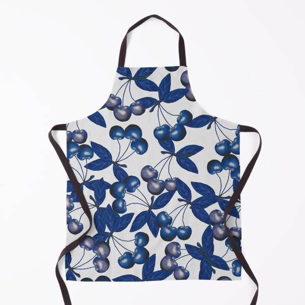 Item preview, Delicious cherries in classic blue, art by Miguel Matos Official designed and sold by MiguelMatosArt.