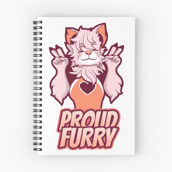 Item preview, Proud Furry Pink Dog Wolf With Peace Sign designed and sold by kahossa93.
