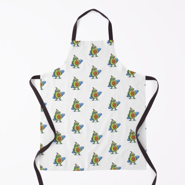 Item preview, Cute Avocado With Surfboard designed and sold by Haxino.